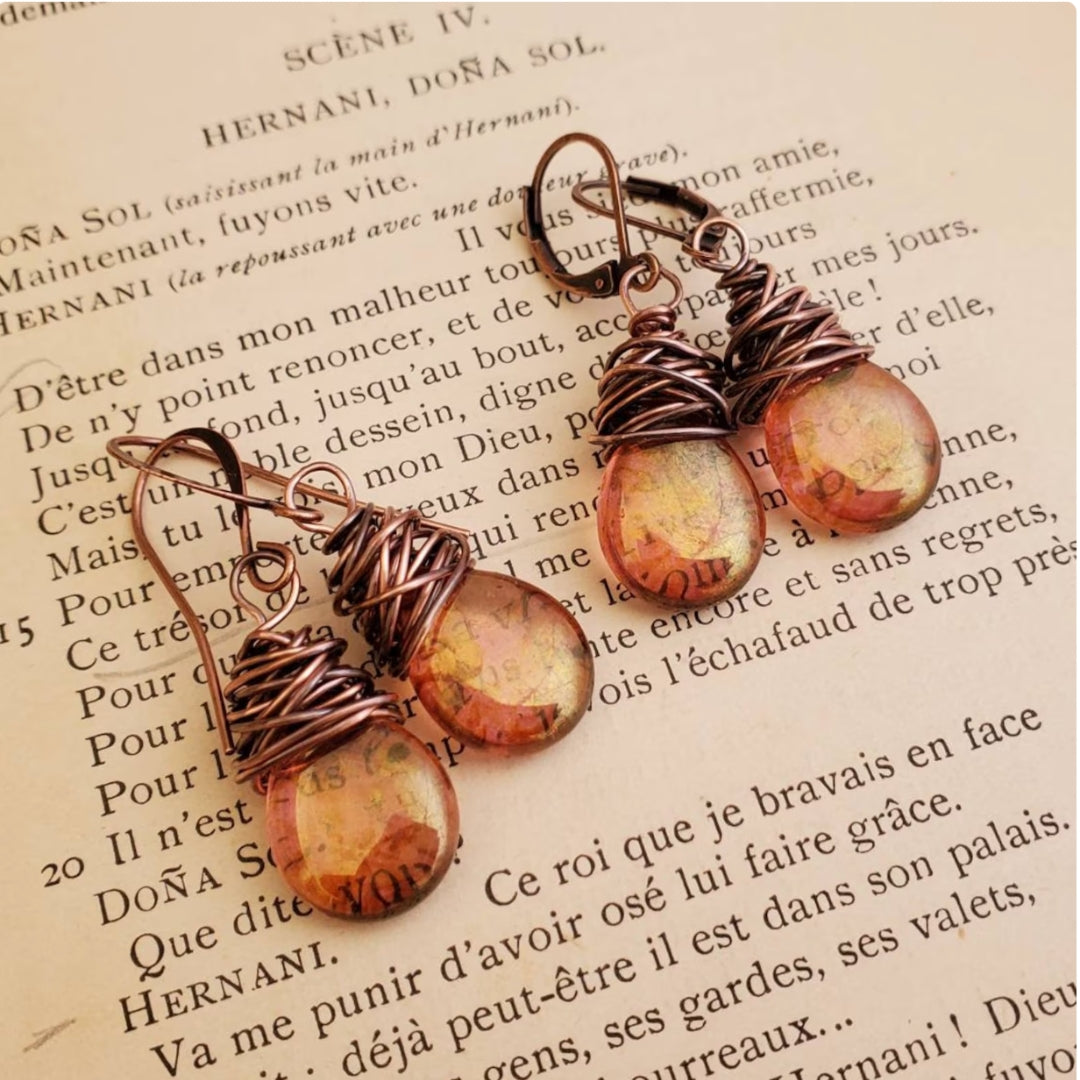 Boucles d'oreilles Boho Firefly